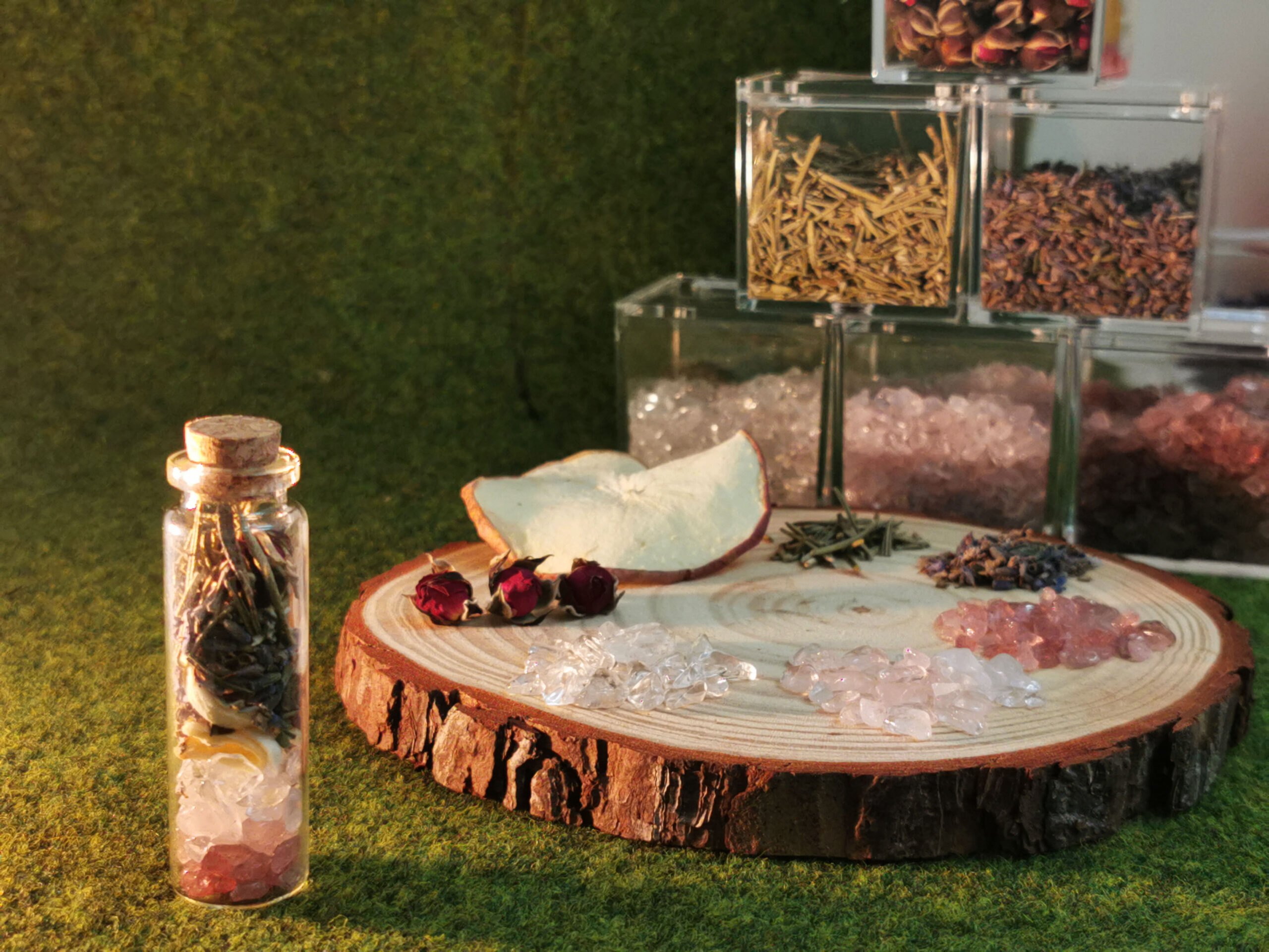 Love Harmony Crystal Energy Bottle ingredients